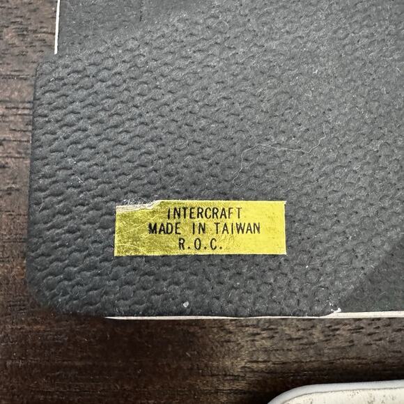 Two Vtg Mini Intercraft Picture Frames Japan Floral Ceramic Easel Back Cottage - Picture 15 of 16